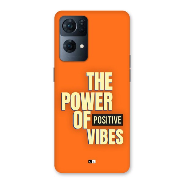 Upbeat Vibes Back Case for Oppo Reno7 Pro 5G