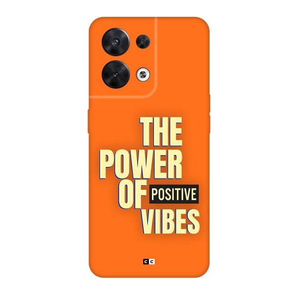 Upbeat Vibes Back Case for Oppo Reno8 5G