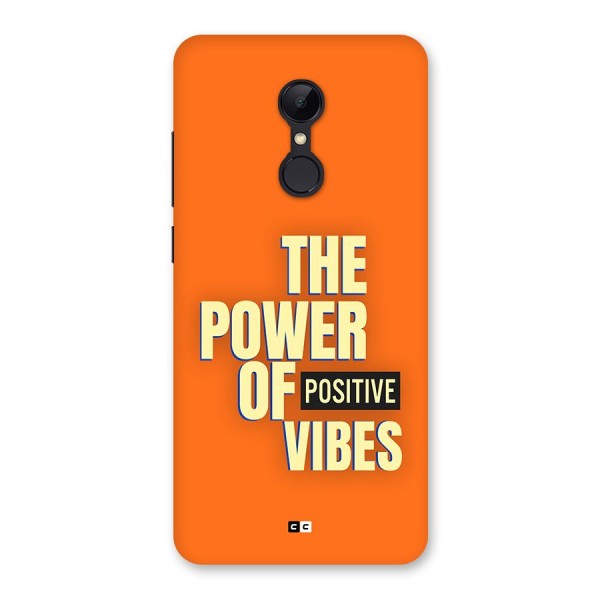 Upbeat Vibes Back Case for Redmi 5