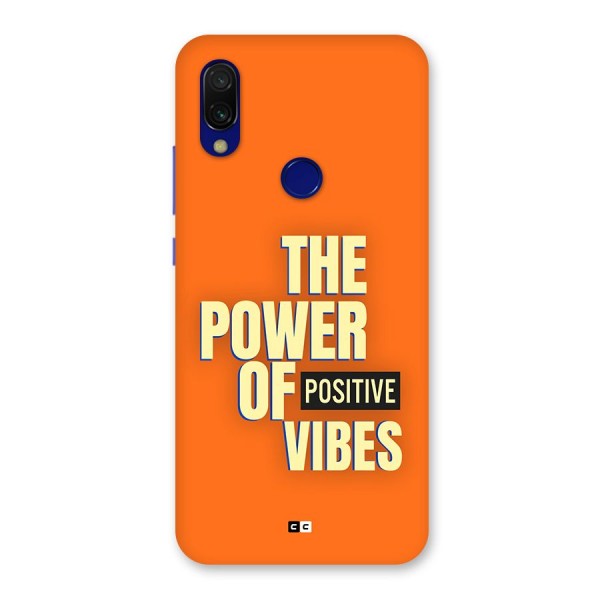 Upbeat Vibes Back Case for Redmi 7