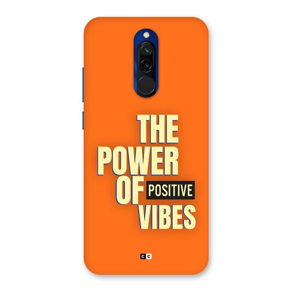 Upbeat Vibes Back Case for Redmi 8