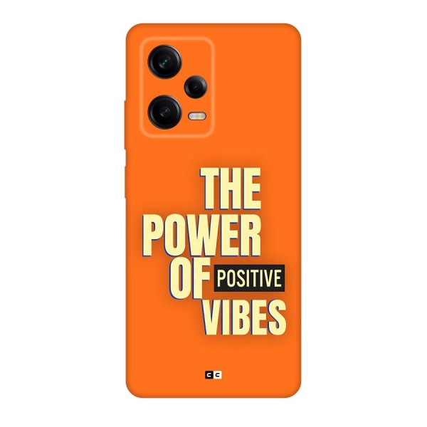 Upbeat Vibes Back Case for Redmi Note 12 Pro