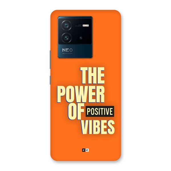 Upbeat Vibes Back Case for Vivo iQOO Neo 6 5G