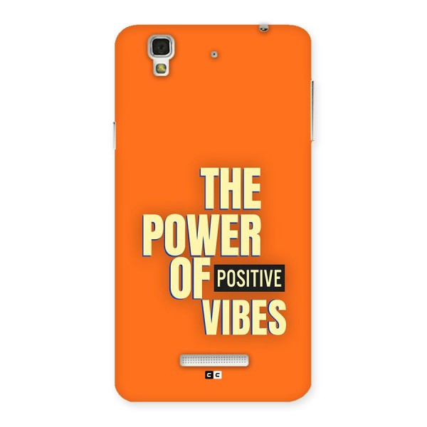 Upbeat Vibes Back Case for YU Yureka Plus