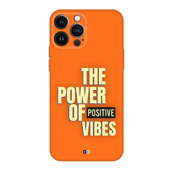 Upbeat Vibes Back Case for iPhone 13 Pro Max