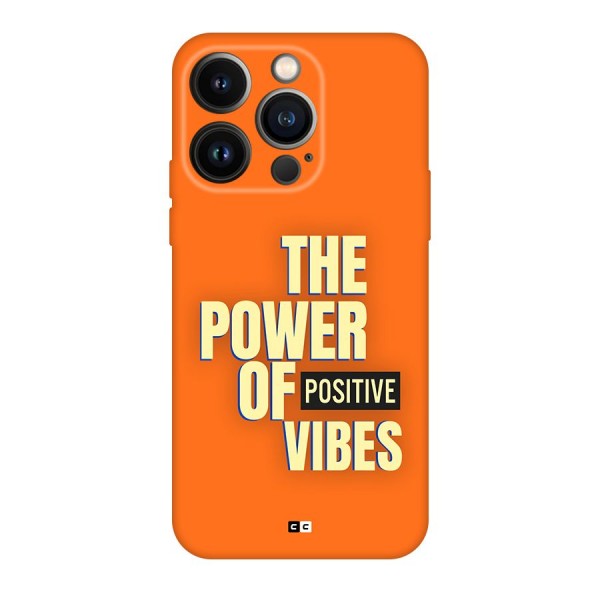 Upbeat Vibes Back Case for iPhone 14 Pro