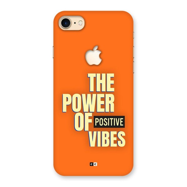 Upbeat Vibes Back Case for iPhone 7 Apple Cut