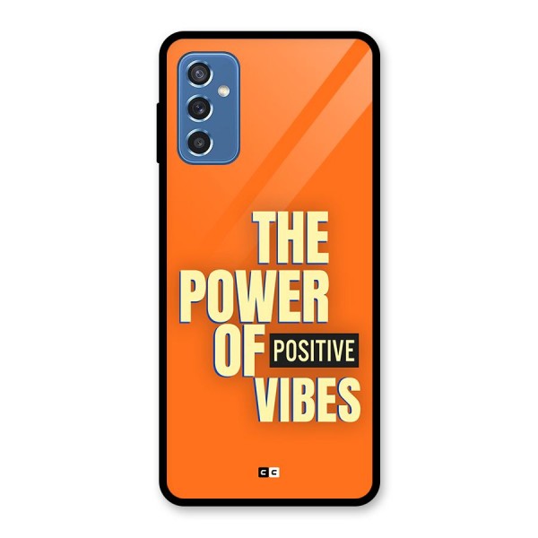 Upbeat Vibes Glass Back Case for Galaxy M52 5G