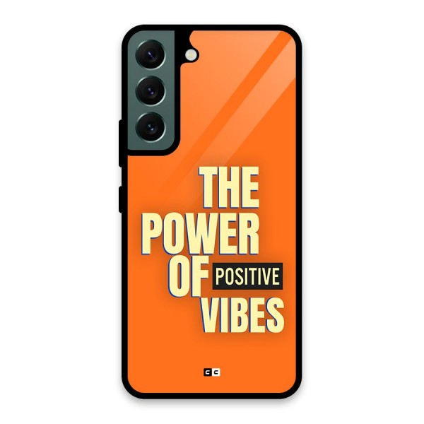 Upbeat Vibes Glass Back Case for Galaxy S22 5G