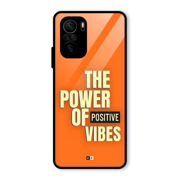 Upbeat Vibes Glass Back Case for Mi 11X Pro