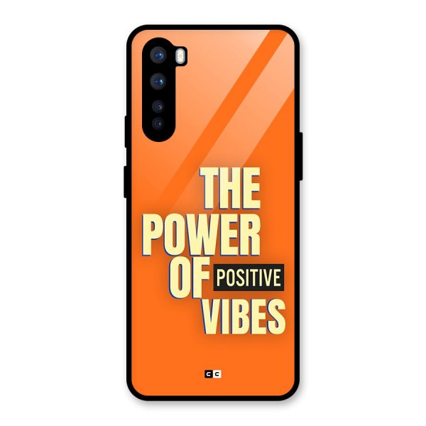 Upbeat Vibes Glass Back Case for OnePlus Nord