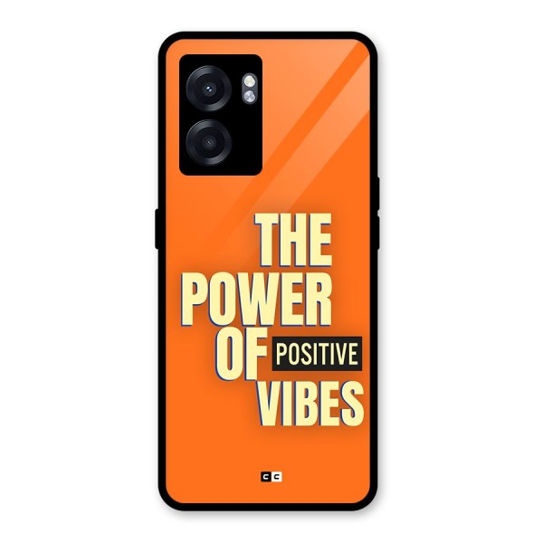 Upbeat Vibes Glass Back Case for Oppo K10 (5G)