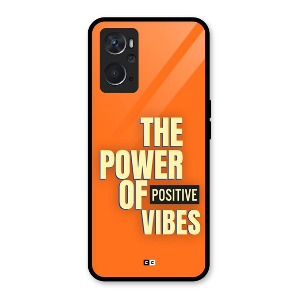 Upbeat Vibes Glass Back Case for Oppo K10 4G