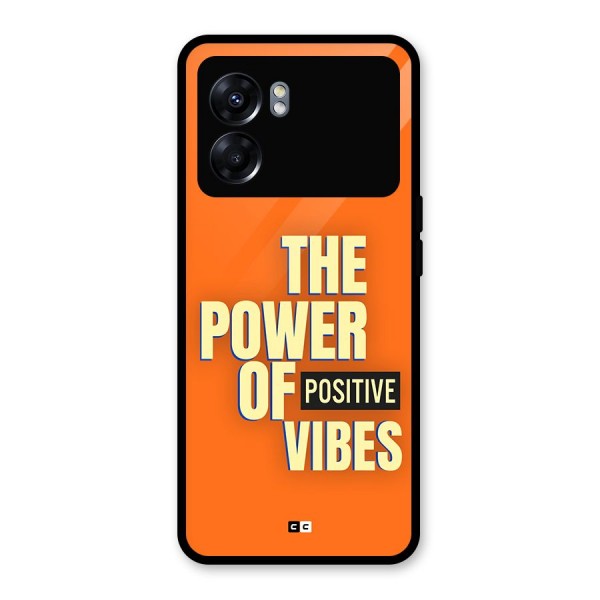 Upbeat Vibes Glass Back Case for Oppo K10 5G