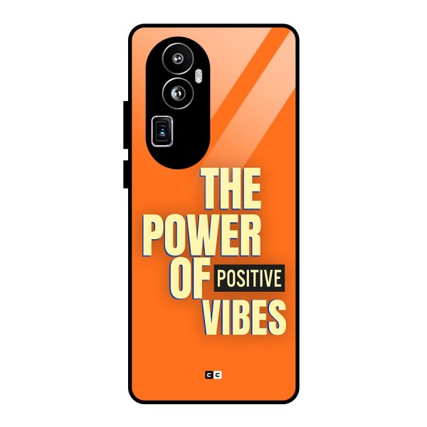 Upbeat Vibes Glass Back Case for Oppo Reno10 Pro Plus