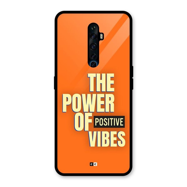 Upbeat Vibes Glass Back Case for Oppo Reno2 F