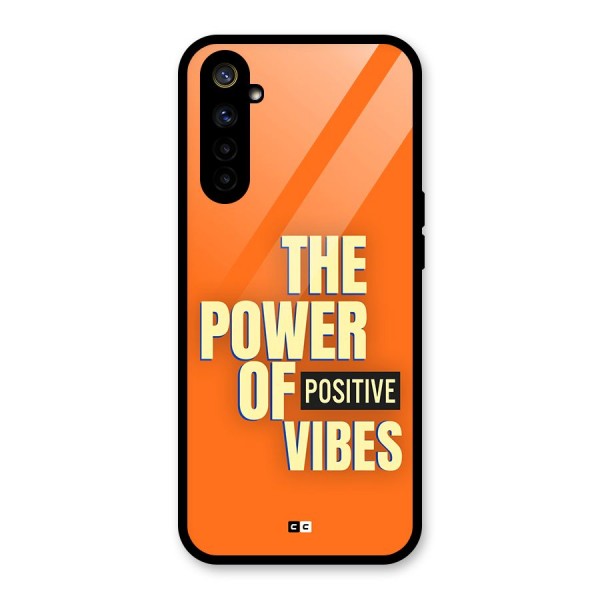 Upbeat Vibes Glass Back Case for Realme 6