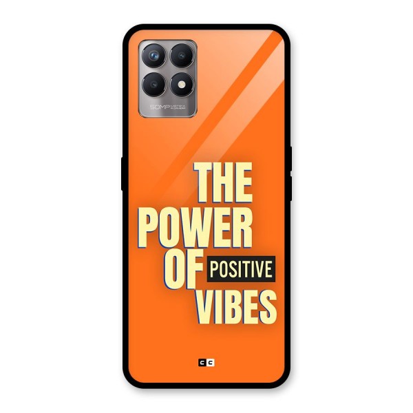 Upbeat Vibes Glass Back Case for Realme 8i