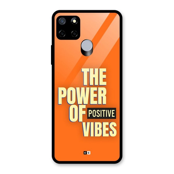 Upbeat Vibes Glass Back Case for Realme C12