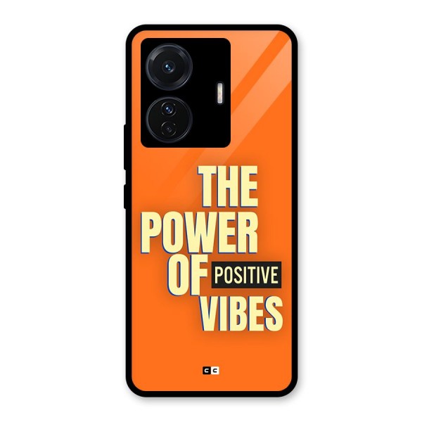 Upbeat Vibes Glass Back Case for Vivo T1 Pro