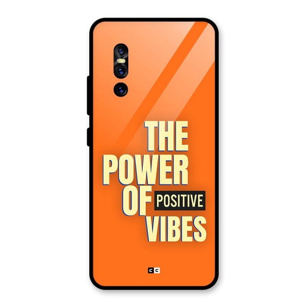 Upbeat Vibes Glass Back Case for Vivo V15 Pro