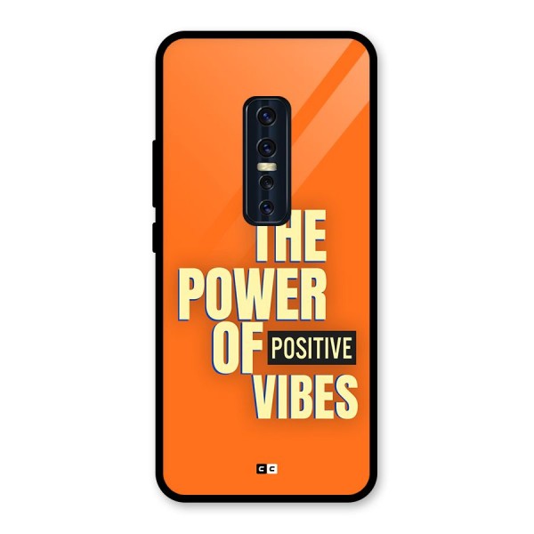 Upbeat Vibes Glass Back Case for Vivo V17 Pro