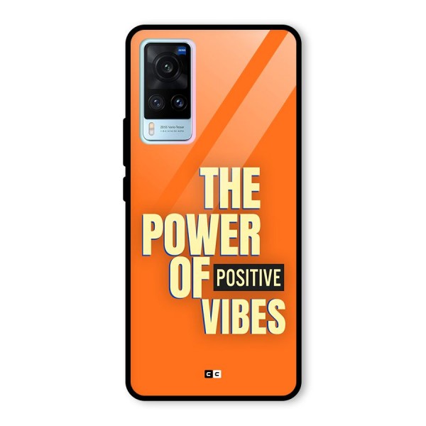 Upbeat Vibes Glass Back Case for Vivo X60