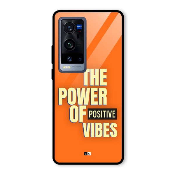 Upbeat Vibes Glass Back Case for Vivo X60 Pro Plus