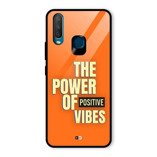 Upbeat Vibes Glass Back Case for Vivo Y12