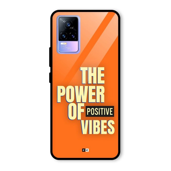 Upbeat Vibes Glass Back Case for Vivo Y73