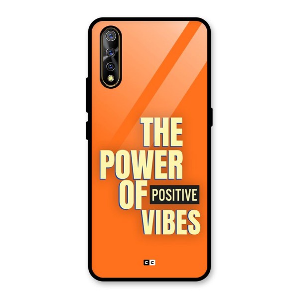 Upbeat Vibes Glass Back Case for Vivo Z1x