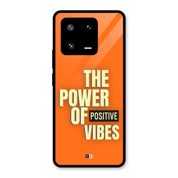 Upbeat Vibes Glass Back Case for Xiaomi 13 Pro