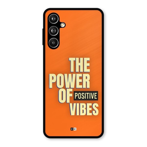 Upbeat Vibes Metal Back Case for Galaxy F54