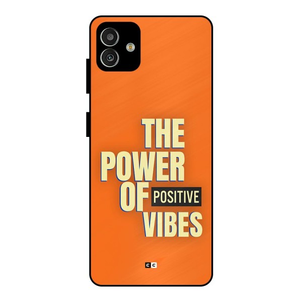 Upbeat Vibes Metal Back Case for Galaxy M13 5G