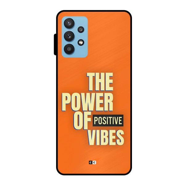 Upbeat Vibes Metal Back Case for Galaxy M32 5G