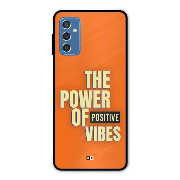 Upbeat Vibes Metal Back Case for Galaxy M52 5G