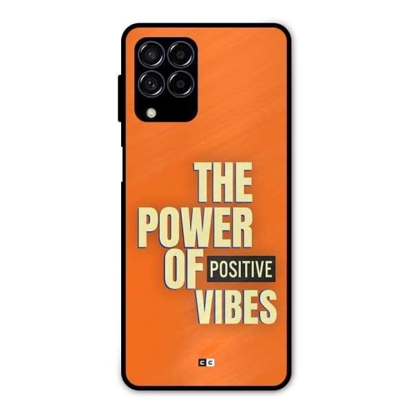 Upbeat Vibes Metal Back Case for Galaxy M53 5G