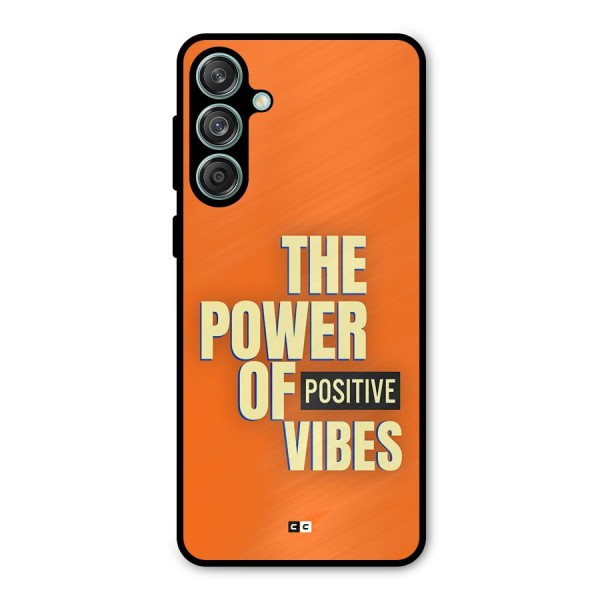 Upbeat Vibes Metal Back Case for Galaxy M55 5G