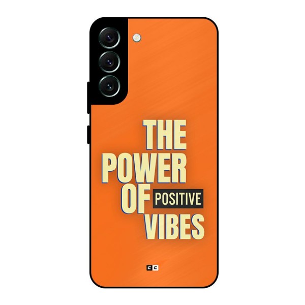 Upbeat Vibes Metal Back Case for Galaxy S22 Plus 5G