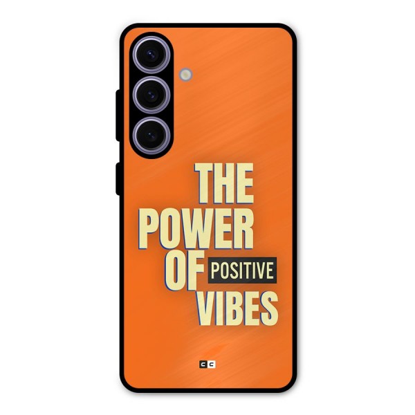 Upbeat Vibes Metal Back Case for Galaxy S24