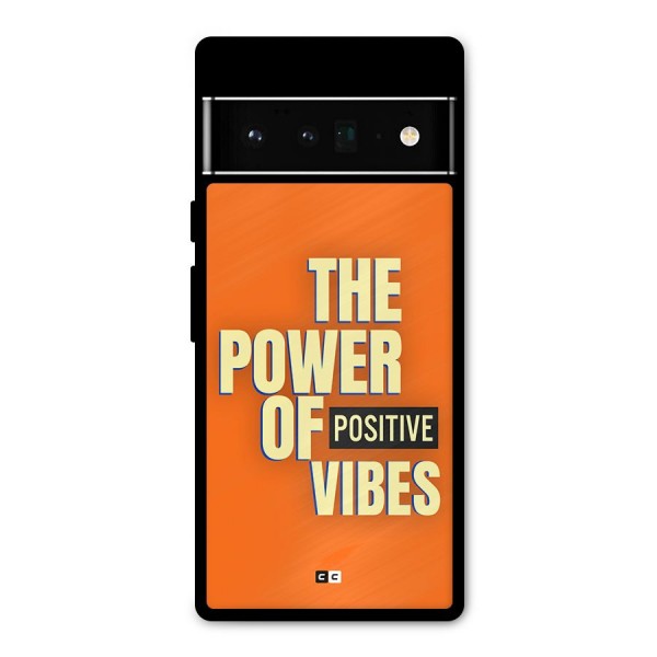 Upbeat Vibes Metal Back Case for Google Pixel 6 Pro