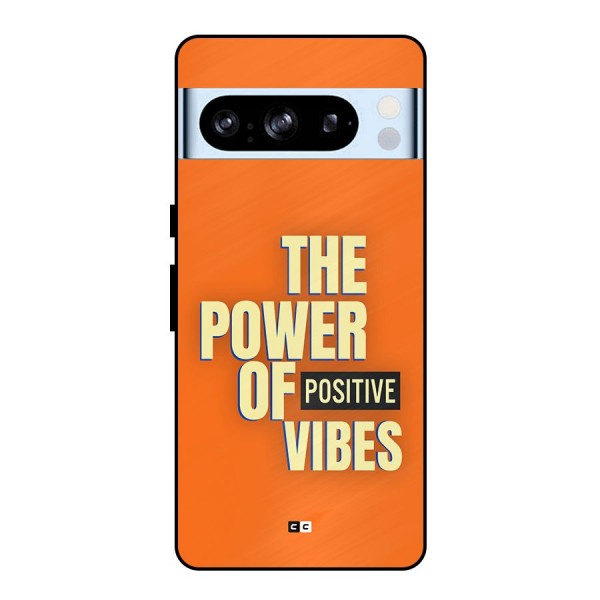 Upbeat Vibes Metal Back Case for Google Pixel 8 Pro