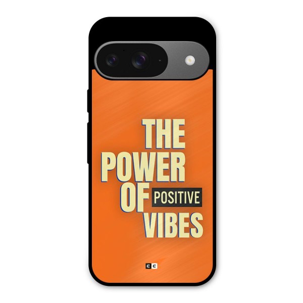 Upbeat Vibes Metal Back Case for Google Pixel 9