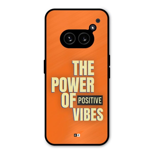 Upbeat Vibes Metal Back Case for Nothing Phone 2a Plus