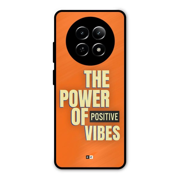 Upbeat Vibes Metal Back Case for Realme 12 5G