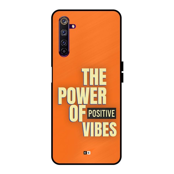 Upbeat Vibes Metal Back Case for Realme 6 Pro