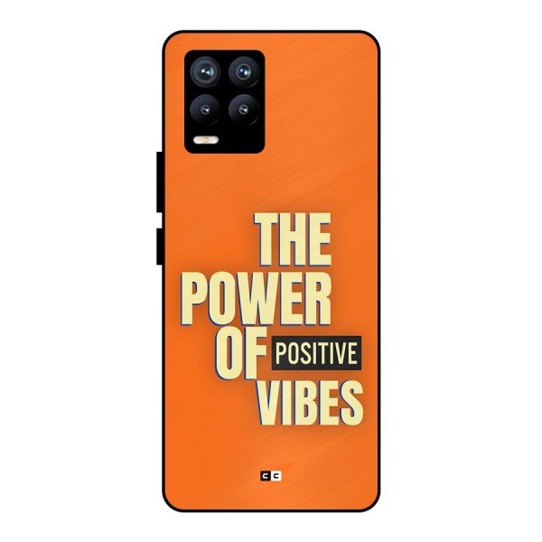 Upbeat Vibes Metal Back Case for Realme 8