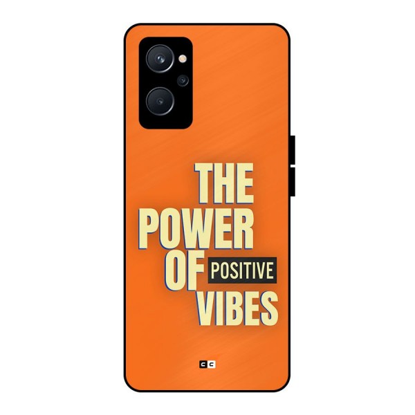 Upbeat Vibes Metal Back Case for Realme 9i 5G