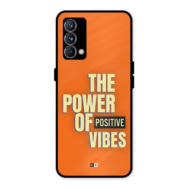 Upbeat Vibes Metal Back Case for Realme GT Master Edition