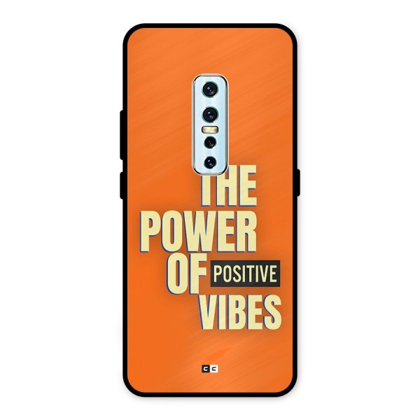 Upbeat Vibes Metal Back Case for Vivo V17 Pro